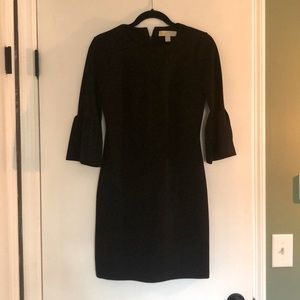 Michael Kors Little black dress with bell sleeve